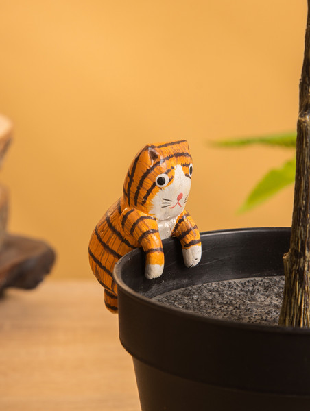 Изображение товара Декор для кашпо Sima-Land Цепкий Котенок 10465201