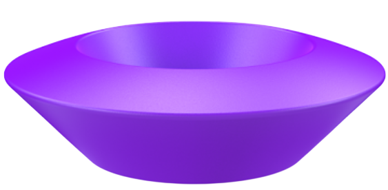 Изображение товара Вазон БЕРКАНО Scodella 80 DB / 220_034_22 (Deep Violet)