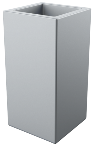 Изображение товара Вазон БЕРКАНО Cubric 40x80 DB / 220_025_21 (Concrete Gray)