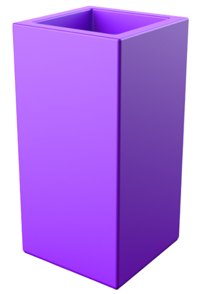 Изображение товара Вазон БЕРКАНО Cubric 40x80 DB / 220_025_22 (Deep Violet)