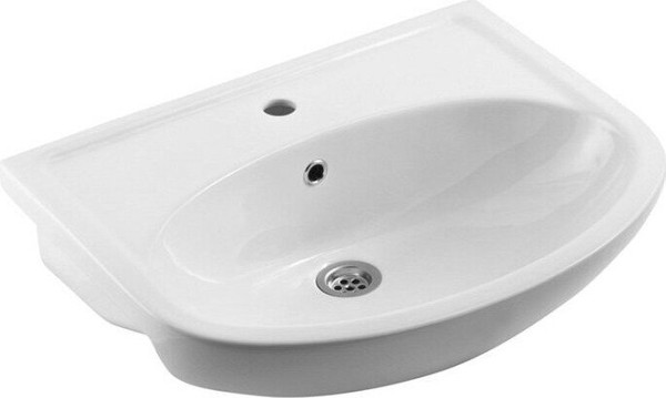 Изображение товара Тумба с умывальником Onika Коралл 60.10 106149 + Rosa Уют 60