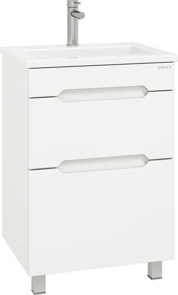 Изображение товара Тумба под умывальник Onika Айленд 50 105039 + Kirovit Фостер 50
