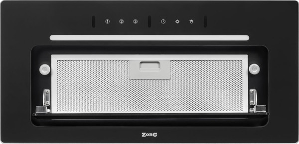 Изображение товара Вытяжка наклонная ZORG Adel 1030 60 S-GC BL (черный)