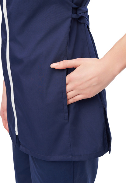 Изображение товара Костюм рабочий УРСУС Медицинский Глория 2 ТОР526-2-340 (44-46/158-164, темно-синий/белый)