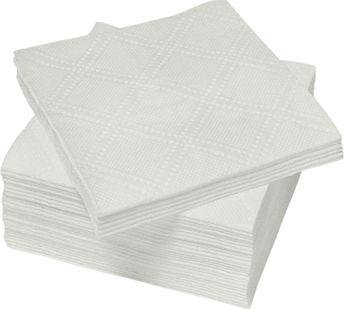 Изображение товара Бумага оберточная для еды Суперпак Салфетки бумажные 320x320 б/п 30г БУБ (1000шт)