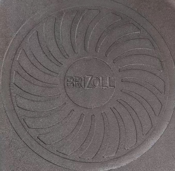 Изображение товара Сковорода-гриль Brizoll Optima О282850G-Р