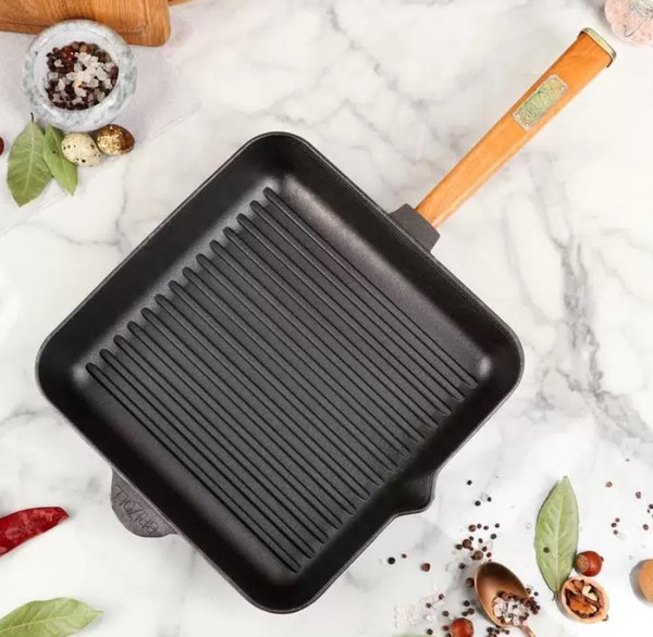 Изображение товара Сковорода-гриль Brizoll Optima О282850G-Р