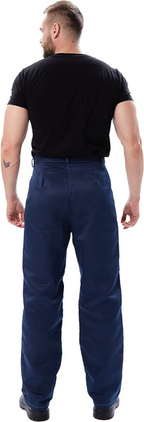 Изображение товара Комплект рабочей одежды УРСУС Дамаск КОС316-002 (темно-синий/василек, 56-58/170-176)