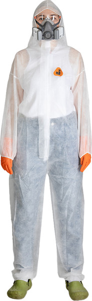 Изображение товара Комбинезон одноразовый УРСУС Jeta Safety JTJPC110 (белый, L/50-52)