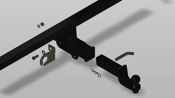 Изображение товара Фаркоп Avtos VAZ-71 (для Lada Urban, 2121, 21213, 21214, 2131, 2329 квадрат 50x50)