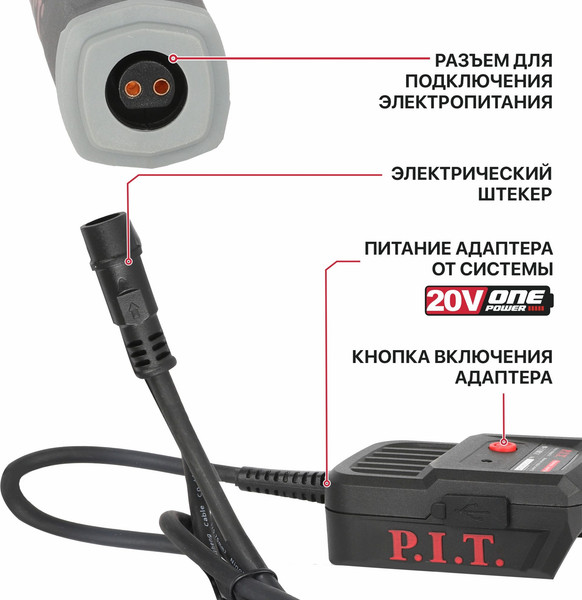 Изображение товара Набор электроинструмента P.I.T PEI20H-60A