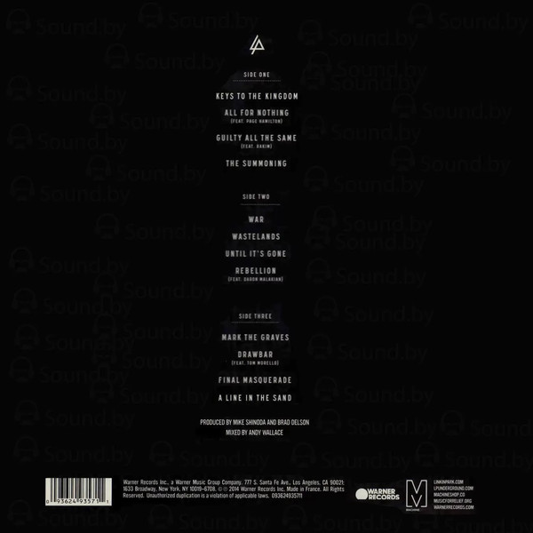 Изображение товара Виниловая пластинка Machine Shop Recordings Linkin Park - The Hunting Party