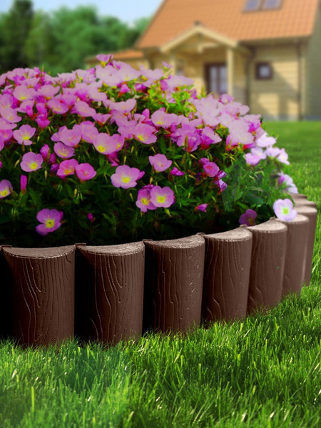 Изображение товара Изгородь декоративная Мастер Сад Садовый конструктор МС О-50.15.05-ПП / 82746-К-Короб