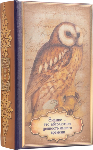 Изображение товара Книга-сейф Sima-Land Знание - это абсолютная ценность нашего времени 4794002