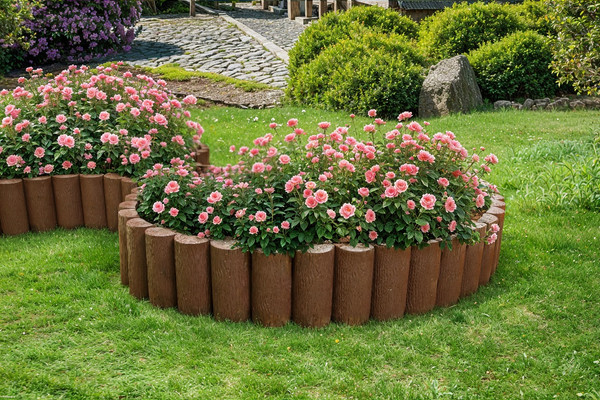 Изображение товара Изгородь декоративная Мастер Сад Садовый конструктор МС О-50.21.05-ПП / 82766-К-Короб