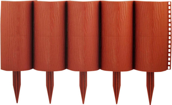 Изображение товара Изгородь декоративная Мастер Сад Садовый конструктор МС О-50.21.05-ПП / 82766-Т-Короб