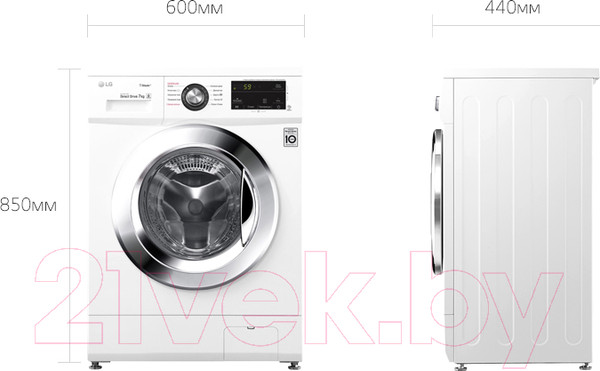 Изображение товара Стиральная машина LG F2J3HS2W