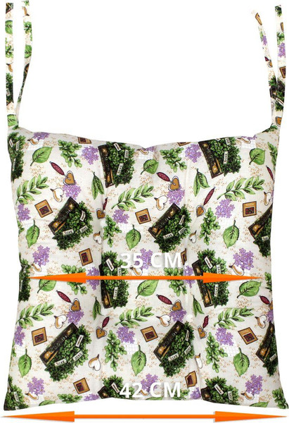 Изображение товара Подушка на стул MATEX Homely / 13-709 (зеленый/ бежевый/ лавандовый)