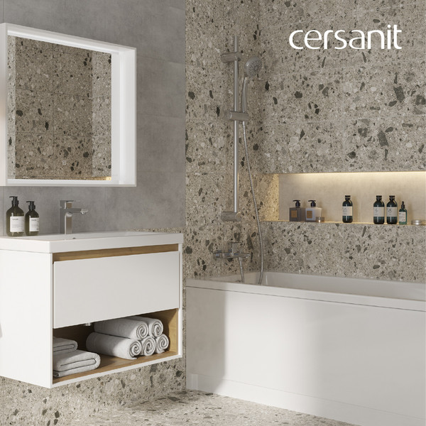 Изображение товара Душевой гарнитур со смесителем Cersanit Moduo 64097 + Vibe 63067