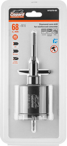 Изображение товара Коронка Gepard GP2079-68