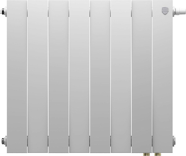 Изображение товара Радиатор биметаллический Royal Thermo PianoForte 500 Белый VR80 (8 секций)