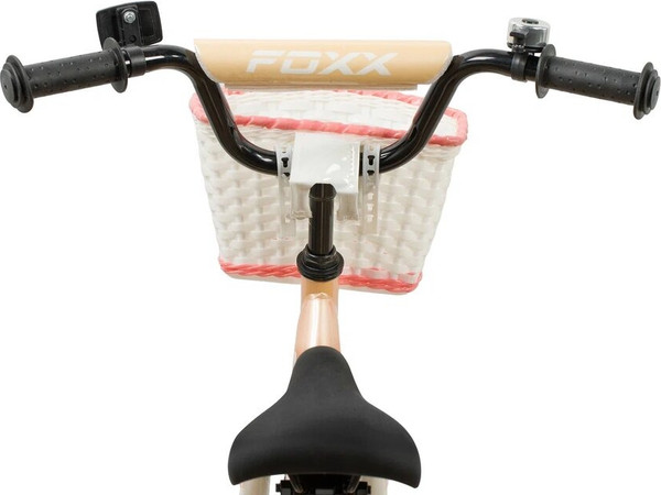 Изображение товара Детский велосипед Foxx Simple 14 / 144SIMPLE.YE6 (персиковый, разобранный, в коробке)