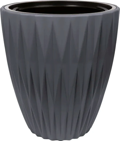 Изображение товара Кашпо Formplastic Caro FP-5790-014 (антрацитовый)