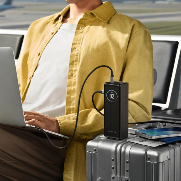 Изображение товара Портативное зарядное устройство EcoFlow Rapid 25k (25000мАч, черный)