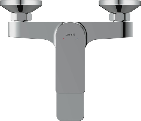 Изображение товара Смеситель Cersanit Nature 63064 с душевым гарнитуром Ferro 64085