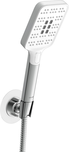 Изображение товара Смеситель Cersanit Nature 63064 с душевым гарнитуром Ferro 64085