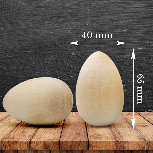 Изображение товара Набор заготовок для творчества Брестская Фабрика Сувениров Яйцо / egg65_x6 (6шт)