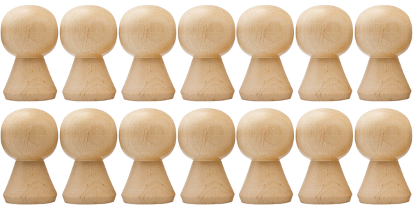 Изображение товара Набор заготовок для творчества Брестская Фабрика Сувениров Женский силуэт peg60f_x8 (8шт)