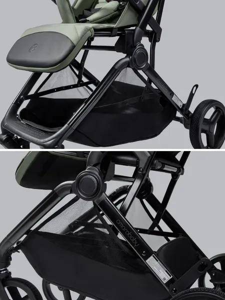 Изображение товара Детская прогулочная коляска Amarobaby Ride AB25-10RIDE/13 (зеленый)