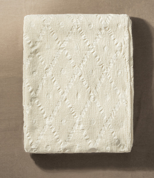 Изображение товара Плед Pole Kvetak (Беларускі лён) 195x220 25С192-ШР/у./л.с.уп. (Альба рис 90 / цв 0 )