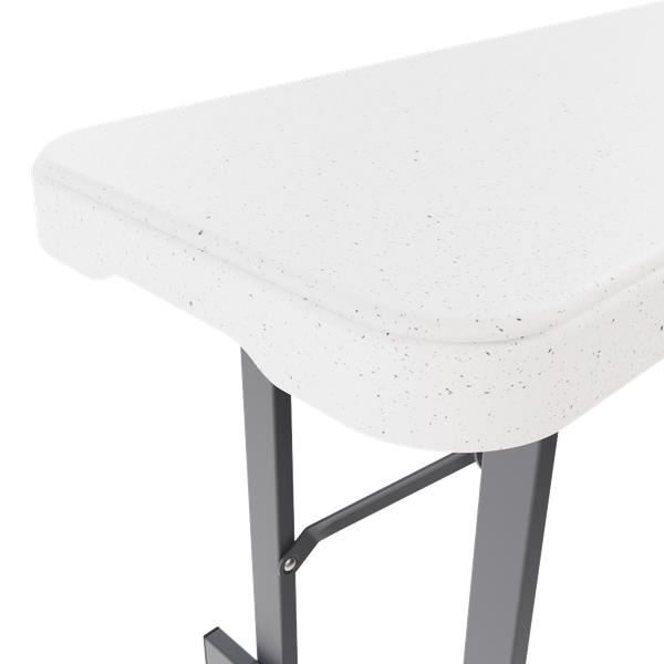 Изображение товара Скамья складная SAMMAN Van N 183x30x43 (гладкий, белый флок)