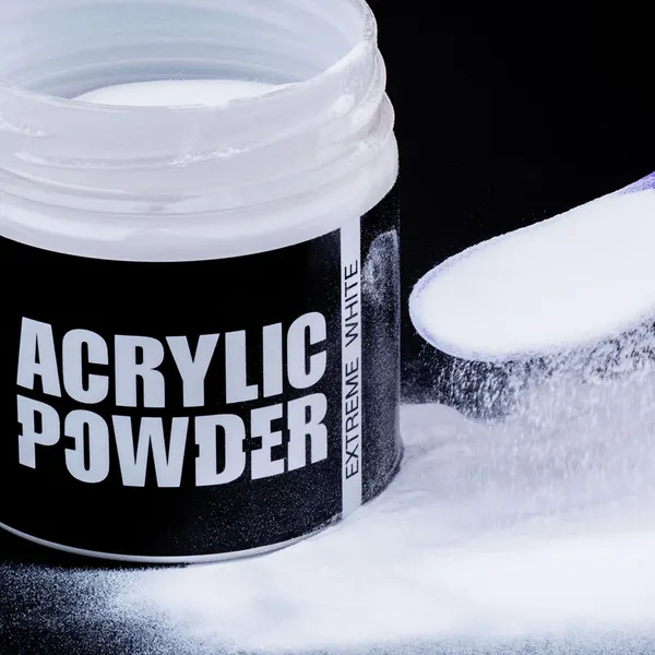 Изображение товара Акриловая пудра для ногтей IRISK Р-6 Extreme White Simple Pack (30мл)