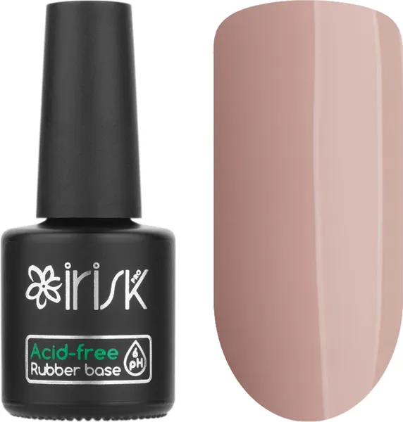 Изображение товара База для гель-лака IRISK Acid-free Rubber Base тон 07 Natural Pink (10мл)
