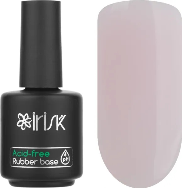 Изображение товара База для гель-лака IRISK Acid-free Rubber Base тон 09 Light Pink (10мл)
