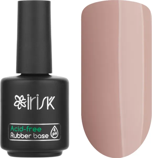 Изображение товара База для гель-лака IRISK Acid-free Rubber Base тон 07 Natural Pink (18мл)
