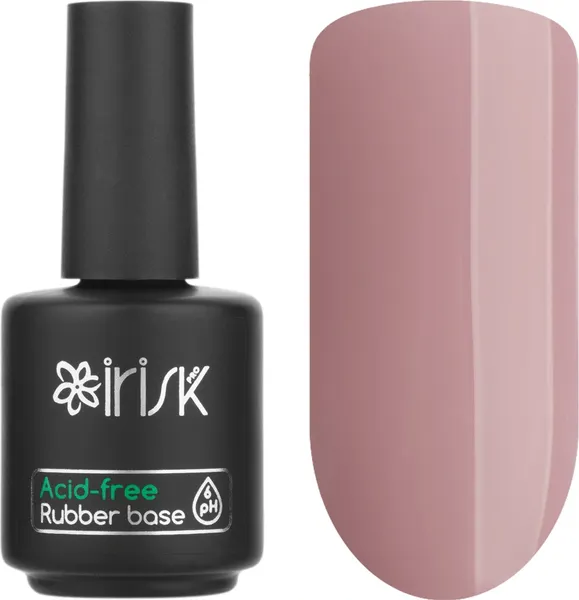 Изображение товара База для гель-лака IRISK Acid-free Rubber Base тон 08 Cover Pink (18мл)