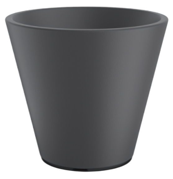 Изображение товара Кашпо БЕРКАНО Bliss 33 / 220_062_14V (Graphite)