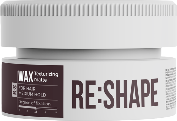Изображение товара Воск для укладки волос Kebren Re:Shape Текстурирующий средней фиксации с матовым эффектом (100г)