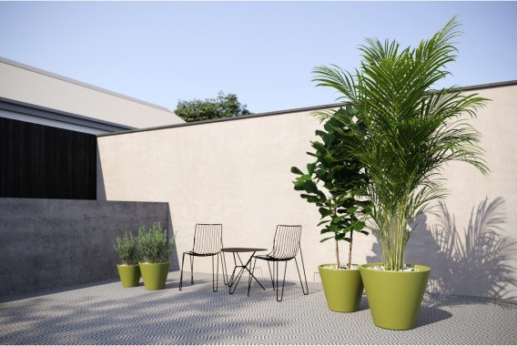 Изображение товара Кашпо БЕРКАНО Bliss 65 / 220_065_17V (Wave Blue)