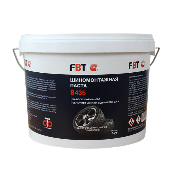 Изображение товара Смазка техническая FBT Шиномонтажная паста B435 / 65805959B (4кг)