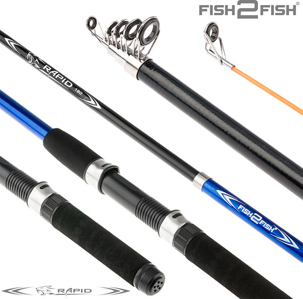 Изображение товара Спиннинг Fish2Fish Rapid New / F2FRN-180B (1.8м, синий)