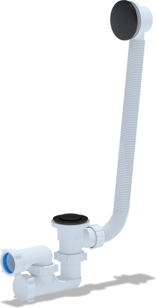 Изображение товара Ванна акриловая Cersanit Joanna 140x90 R 63335 с сифоном Prime 64287 (сифон черный)