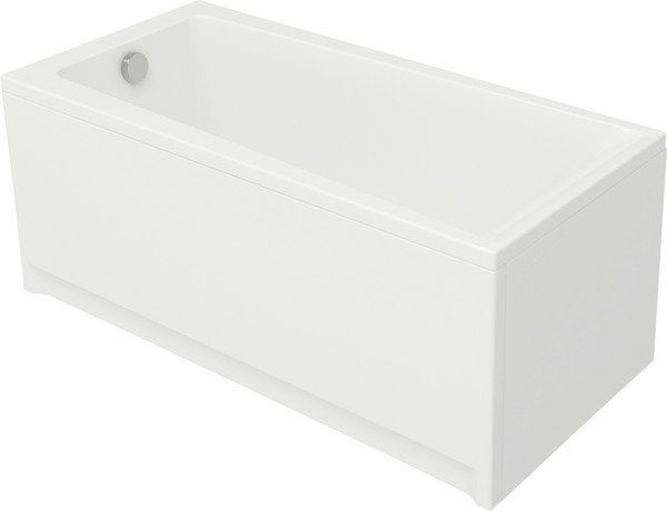 Изображение товара Ванна акриловая Cersanit Lorena 150x70 с сифоном Prime 64287 (без ножек, сифон черный)