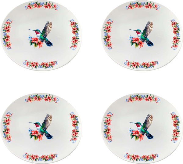 Изображение товара Набор тарелок Pomi d'Oro Colibri / P300026 (4шт)