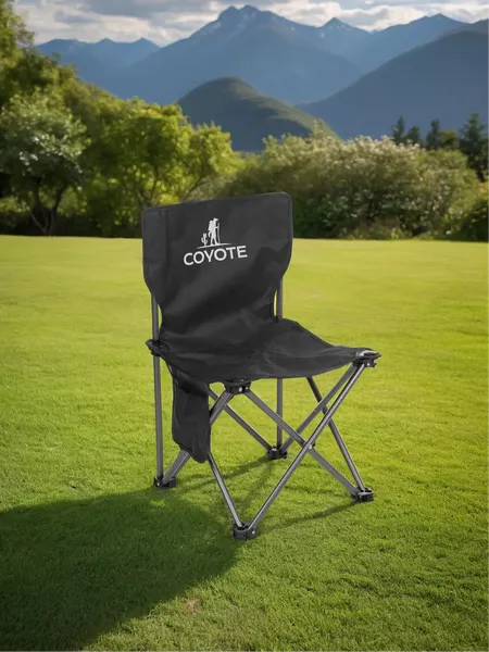 Изображение товара Комплект складной мебели Coyote Стол HYK CZ-95 95x55x50 + Стул HYL003S (4шт, черный)