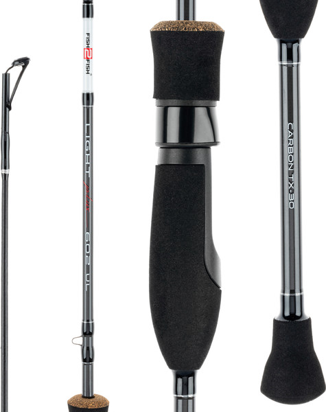 Изображение товара Спиннинг Fish2Fish Light Plus 602 UL TX-30 / F2FLP602UL-180 (1.8м)